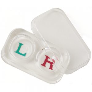 Contact Lens Dispensing Tray | Clear Acrylic | Compact & Durable for Overnight Storage