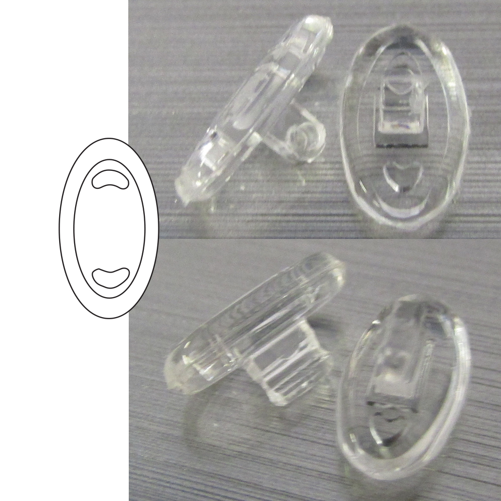 Soft Silicone Nose Pads – 25 Pair Pack | Push-On & Screw-On | D-Shape, Round, Symmetrical & Tear Drop - Image 9