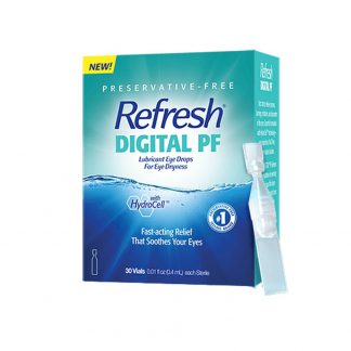 Refresh Digital PF Lubricant Eye Drops 30ct. Single-Use Containers 0.01 ...