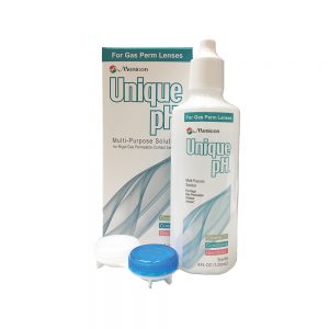 Unique pH® Multi-Purpose Solution for GP Lenses | 4 fl oz Bottle + Free Lens Case