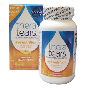 Thera Tears® Eye Nutrition Supplement | Omega-3 for Dry Eyes | 30-Day Supply