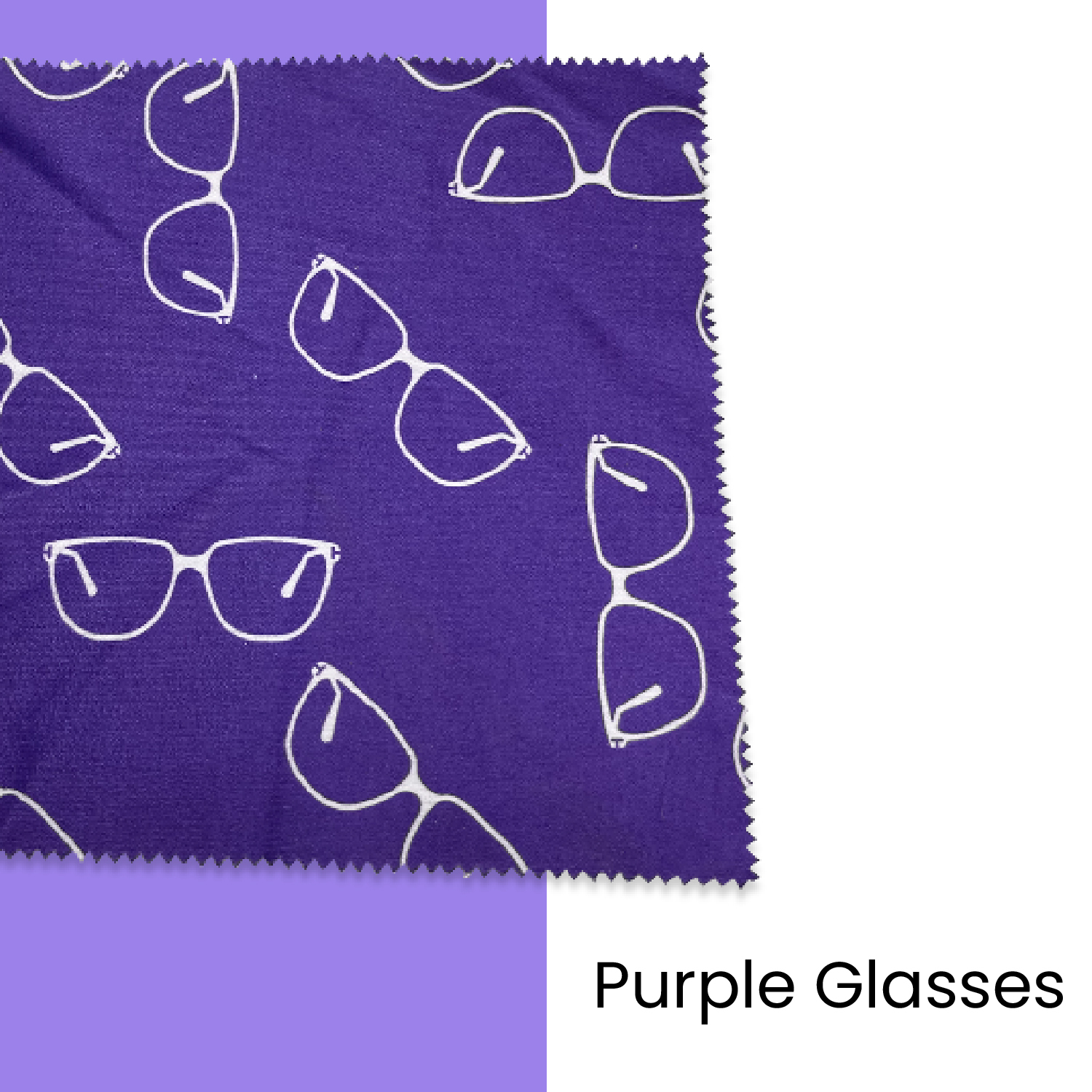 Premium Microfiber Lens Cleaning Cloths | 12-Pack | Purple & Gray | Streak-Free, 6"x6" - Image 2