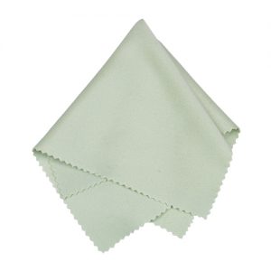 Recycled Microfiber Cleaning Cloth | Eco-Friendly Lens Wipe | 6×7″ Soft Reusable Cloth (100 Pack)