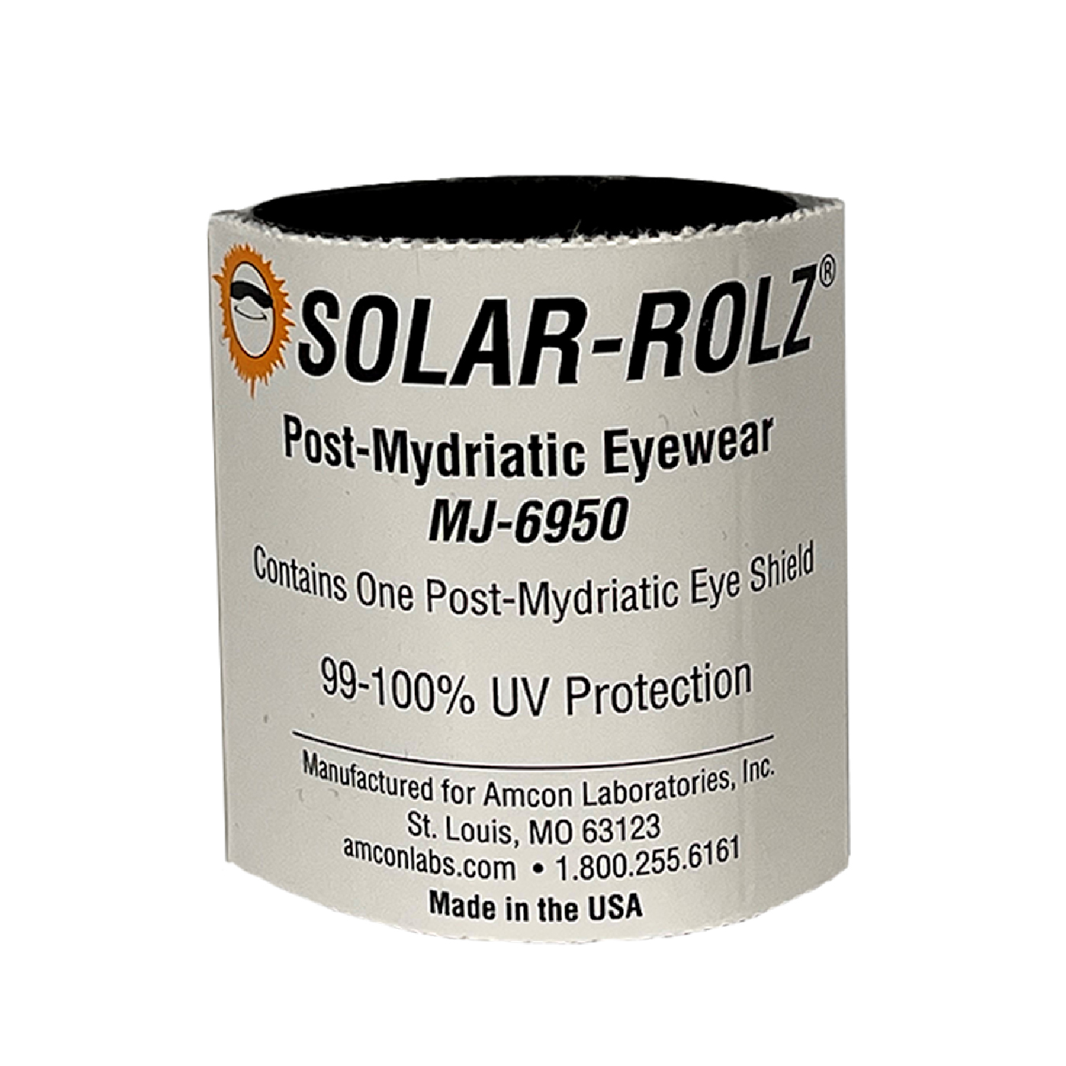 Solar-Rolz® Post-Dilation Sunglasses | Bag of 50 Rolls | UVA/UVB Eye Protection for Adults & Kids - Image 7