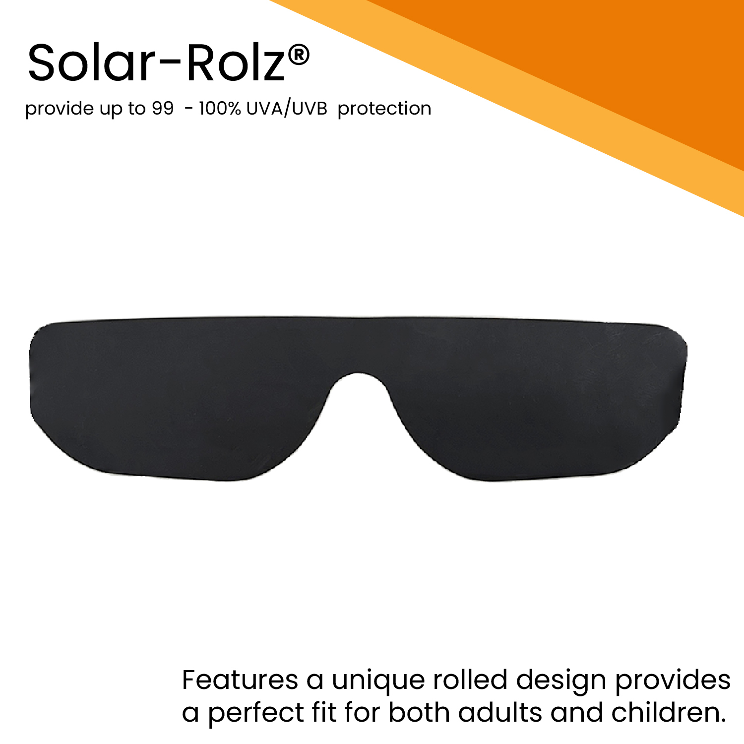 Solar-Rolz® Post-Dilation Sunglasses | Bag of 50 Rolls | UVA/UVB Eye Protection for Adults & Kids - Image 9