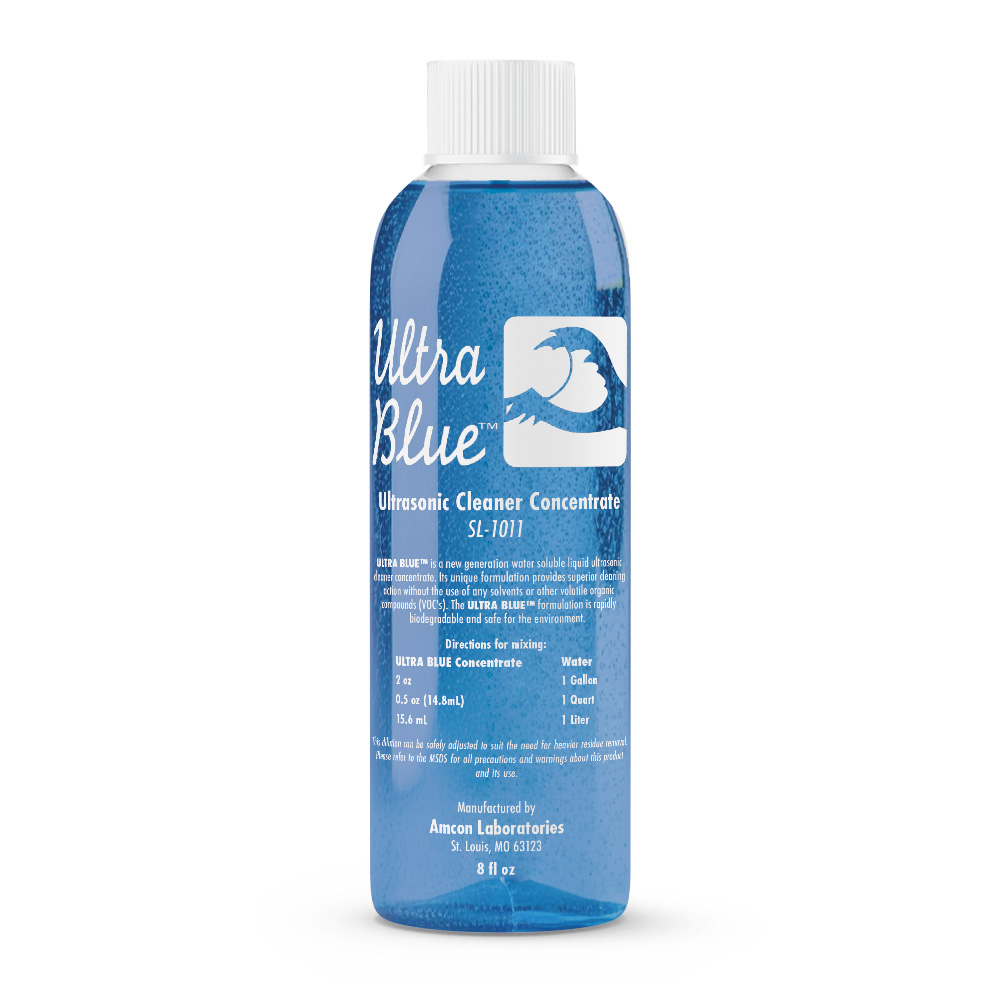 Ultra Blue™ Ultrasonic Cleaner Concentrate | Solvent-Free Lens Cleaning Solution