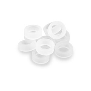 Temple Tighteners – Small (Clear, 10 Pack) | Eyeglass Temple Fit Adjusters