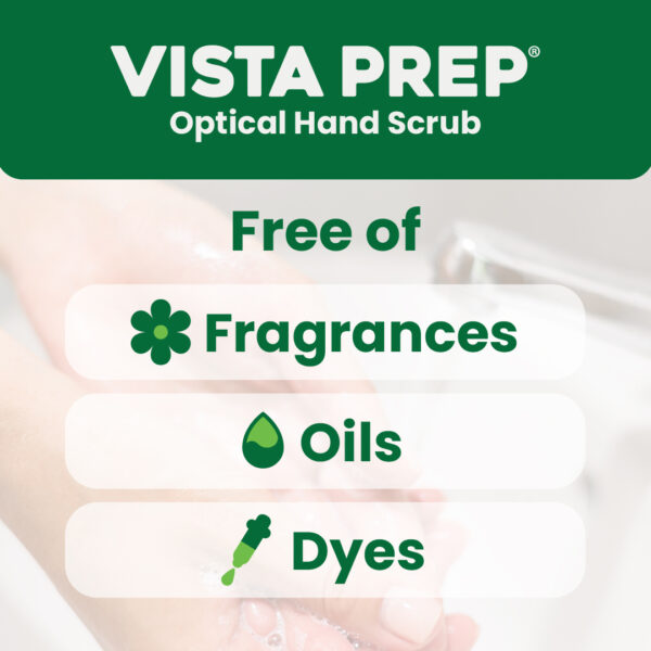 Vista-Prep Optical Hand Scrub for Contact Lens Users | 32 Fl Oz