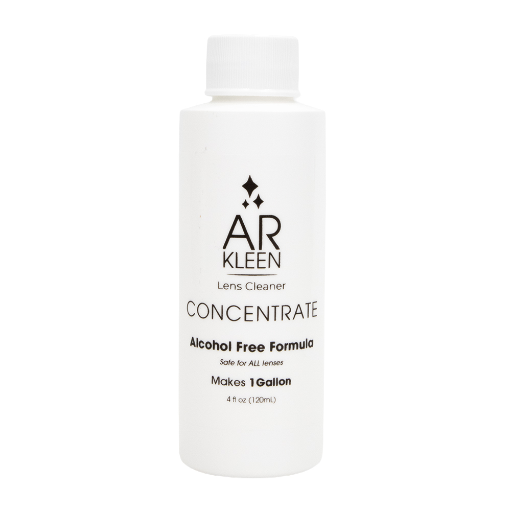 AR Kleen® Concentrate - 4 oz | Multi-Purpose Lens Cleaner | No Streaks | Ammonia and Alcohol Free